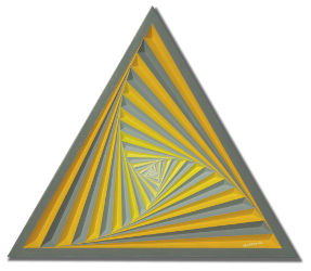 petit triangle jaune